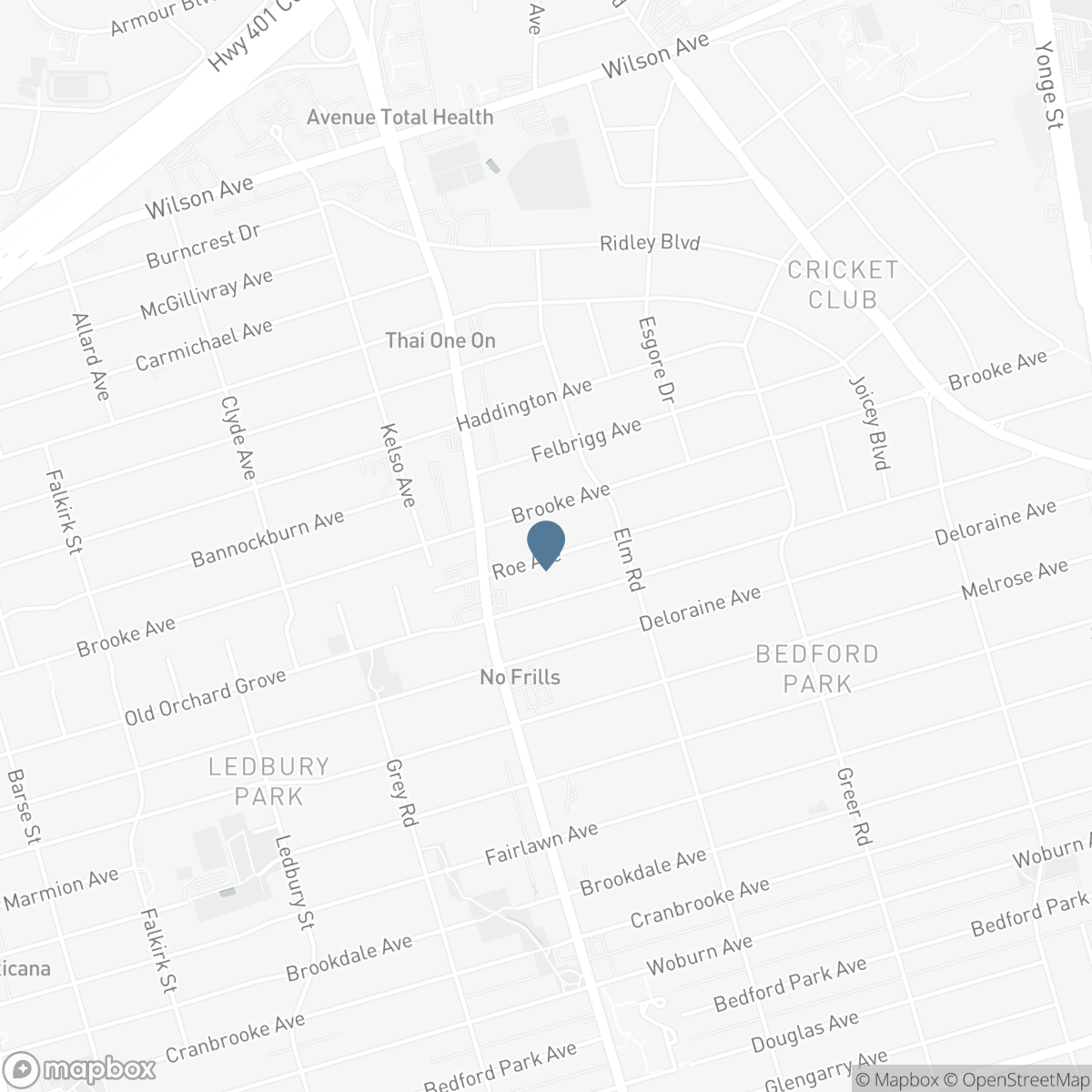 168 ROE AVENUE, Toronto, Ontario M5M 2J2